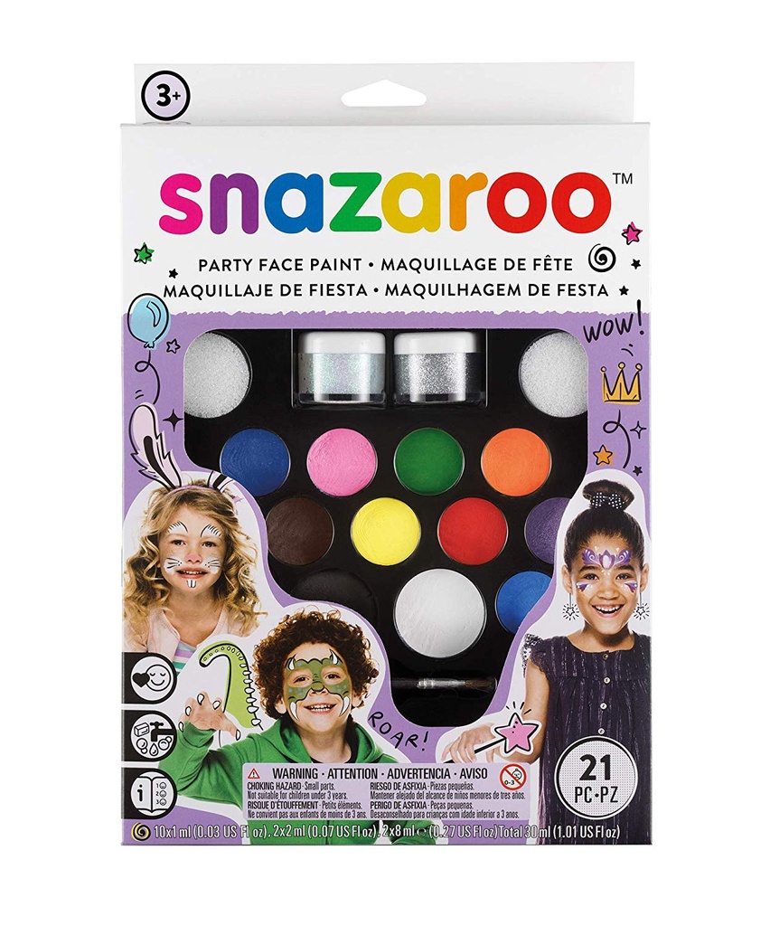 SET MAQUILLAJE DE FIESTA SNAZAROO