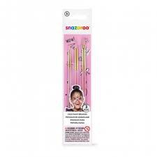 SET 3 PINCELES ROSA SNAZAROO