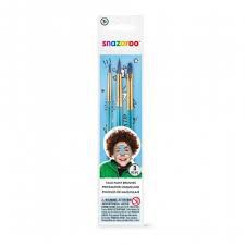 SET 3 PINCELES AZUL SNAZAROO