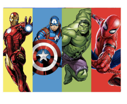 Telon de fondo 125x80 Avenguers