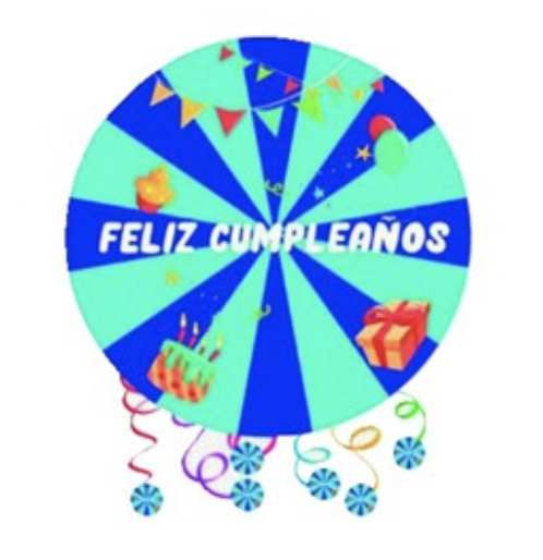PIN ATA FELIZ CUMPLEAN OS AZUL 42Ø