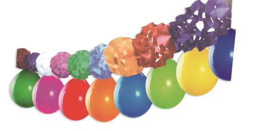 Pack GUIRNALDA + Globos PAPEL - GLOBEST