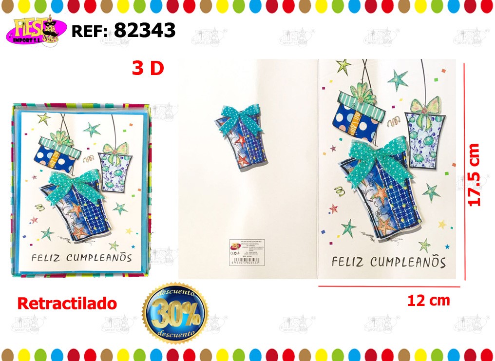 **TARJETA DE FELICITACION W13