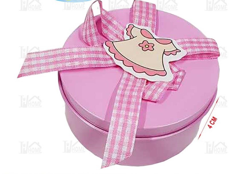 CAJITA REGALO BABY ROSA 4X7.5CM