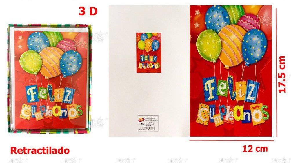 **TARJETA DE FELICITACION W2