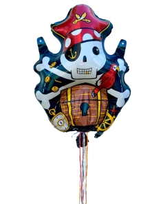 PIÑATA GLOBO HINCHABLE PIRATA 100*70CM