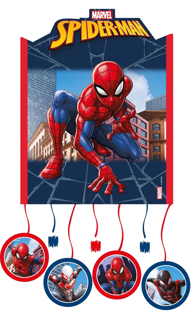 PIÑATAS SPIDERMAN CRIME (1UND)