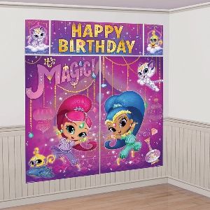 *KIT DECOR. PARED SHIMMER & SHINE 5 PIEZAS
