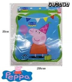 PIÑATA DE BASIC PEPPA PIG 28*33CM