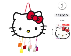 PIÑATA 43CM HELLO KITTY 1PC