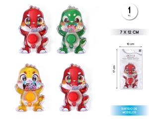 PACK PIÑATA MÁQUINA  DE AGUA DINOSAURIO