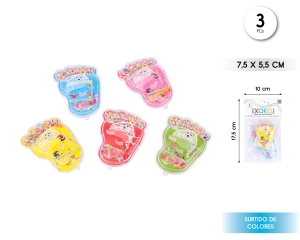PACK PIÑATA JUEGO FUTBOL 3PCS