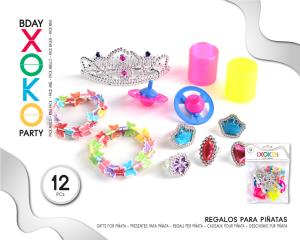 PACK PINATA GIRL 12PC 3
