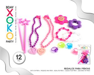 PACK PINATA GIRL 12PC 4
