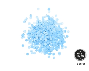 Confetti 1,5 cm azul