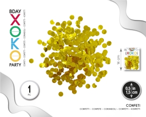 Confetti 1,5 cm Oro
