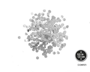 Confetti 1,5 cm plata