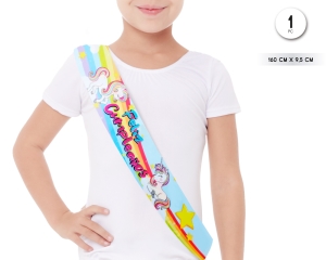 BANDA FELIZ CUMPLEAÑOS UNICORNIO