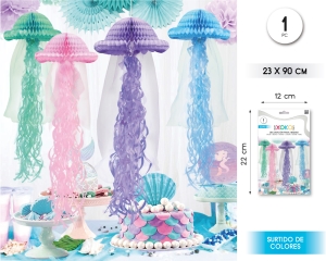 DECO PANAL MEDUSAS DE COLORES