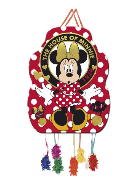PIÑATA PERFIL MINNIE GOLD