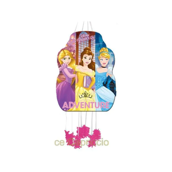 PIÑATA PERFIL PRINCESAS ADVENTURE