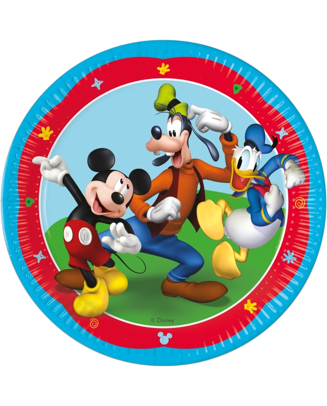 PLATOS 23CM MICKEY ROCK HOUSE FSC (8UND)