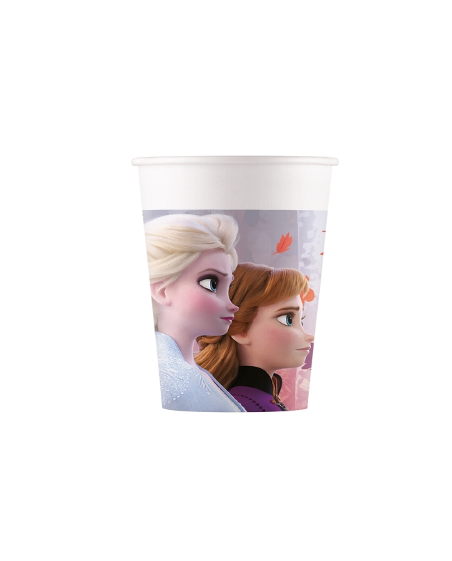 VASOS PAPEL 200ML FROZEN 2 FSC (8UND)
