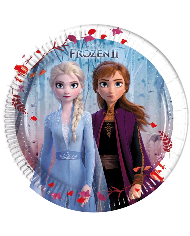PLATOS 20CM FROZEN 2 FSC (8UND)