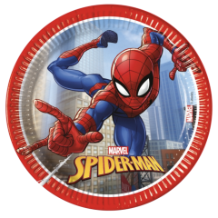 PLATOS 20CM SPIDERMAN CRIME FSC (8UND)