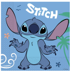 SERVILLETAS 33X33 STITCH Y ANGEL FSC (20UND)