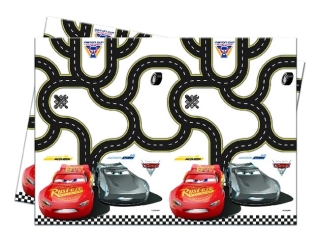 MANTEL PLASTICO 120X180CM CARS 3 (1UND)