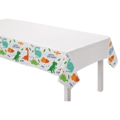 *MANTEL PLASTICO: HAPPY DINO PARTY 260X137CM
