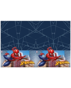 MANTEL PLASTICO 120X180CM SPIDERMAN CRIME