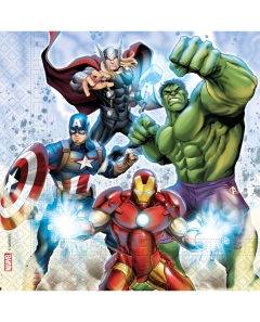 SERVILLETAS 33X33 AVENGERS INFINITY FSC (20UND)