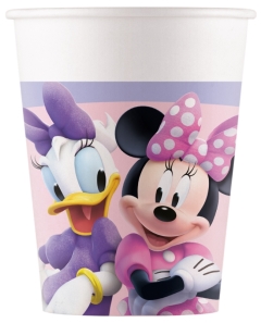 VASOS PAPEL 200ML MINNIE JUNIOR FSC (8UND)
