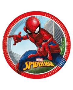 PLATOS 23CM SPIDERMAN CRIME FSC (8UND)