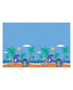 MANTEL PLASTICO 120X180CM STITCH Y ANGEL (1UND)