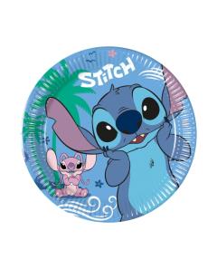 PLATOS 20CM STITCH Y ANGEL FSC (8UND)