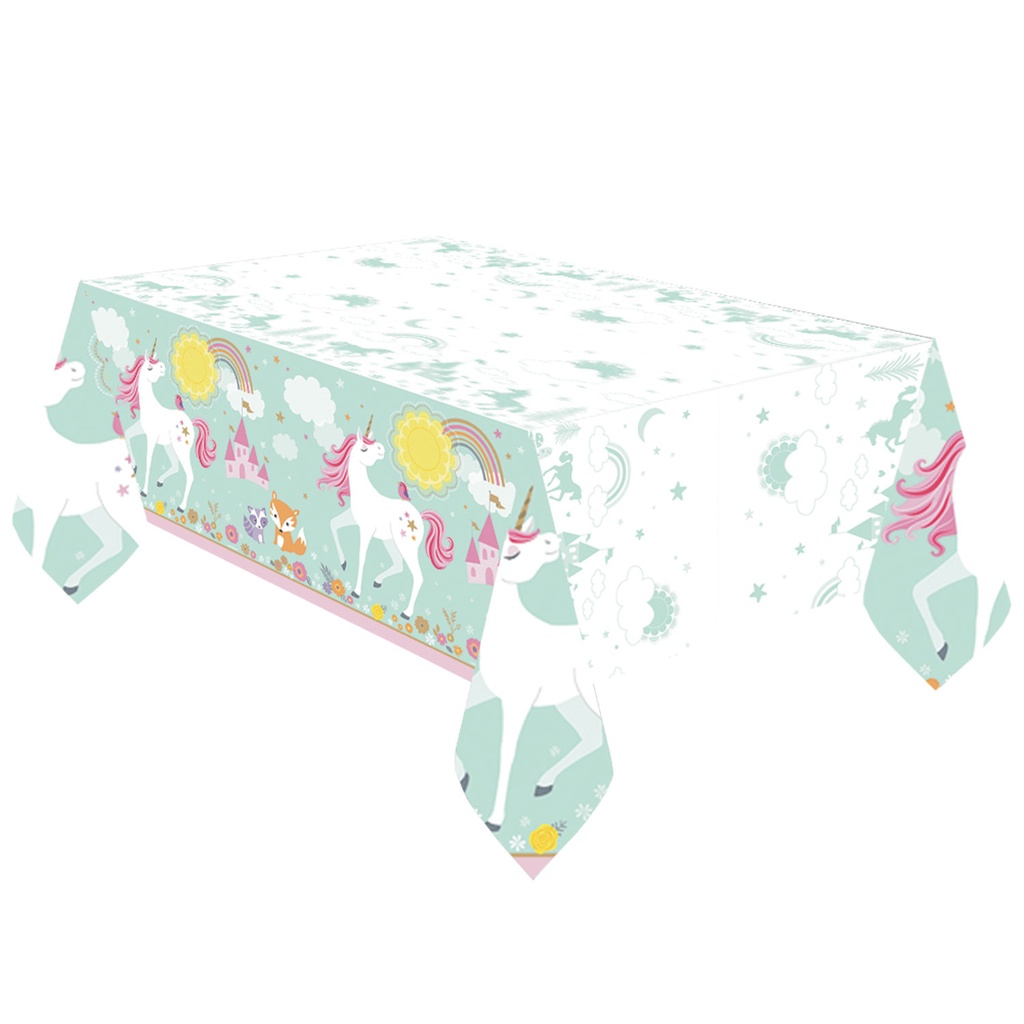 *MANTEL PLAST. MAGICO UNICORNIO