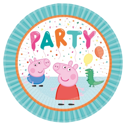 *PLATOS 23CM PEPPA PIG PARTY (8)