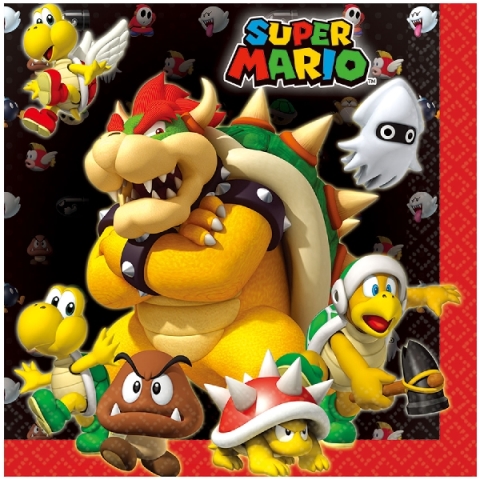 *SERV/MED 33X33 SUPER MARIO (16)