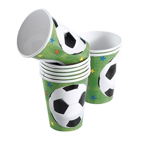*VASOS 266ML CHAMPIONSHIP SOCCER (8)