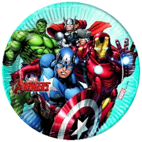 PLATOS 23CM AVENGERS N. (8UND)