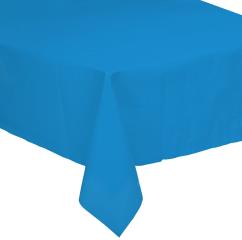 [6069] MANTEL PE RECICLADO 120x180 CM. AZUL