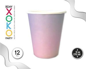 [54904] VASO 270ML RAINBOW 12PC