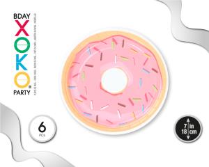 [57176] PLATO 18CM DONUT 6PC