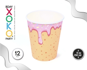 [57177] VASO 9OZ DONUT 12PC