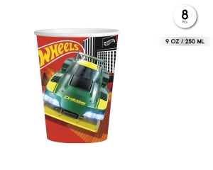 [BS10289] 8 VASOS HOT WHEELS