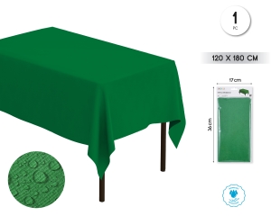 [92803] MANTEL PAPEL IMPERMEABLE 120*180CM VERDE ANDALUZ