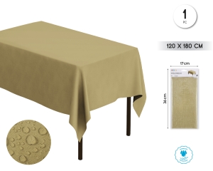 [92807] MANTEL PAPEL IMPERMEABLE 120*180CM ORO